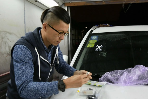 视频：[萝卜实验室]之试用玻璃修复工具