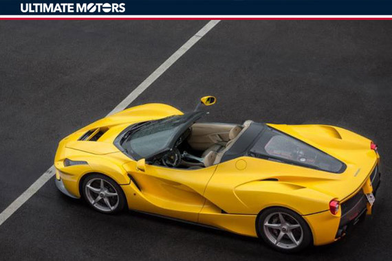 偷偷露面？传敞篷LaFerrari亮相私密活动