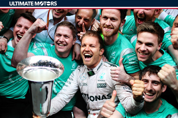 F1历史数据暗示罗斯博格将2016封王