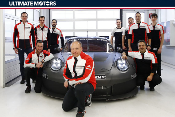 露一小脸 2017款保时捷911 GTE/GTLM赛车