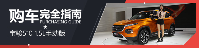 宝骏510 车展特别版