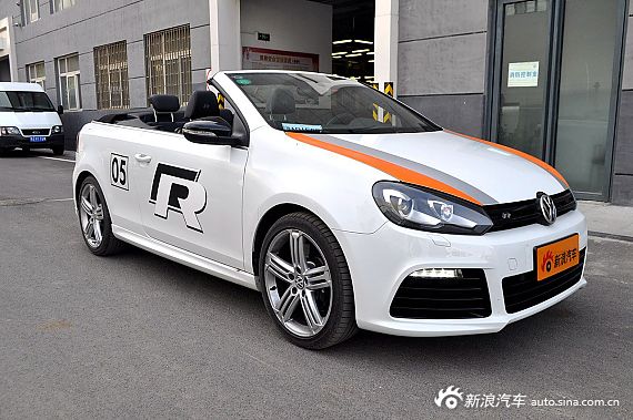 高尔夫R敞篷优惠现金15万元 现车销售