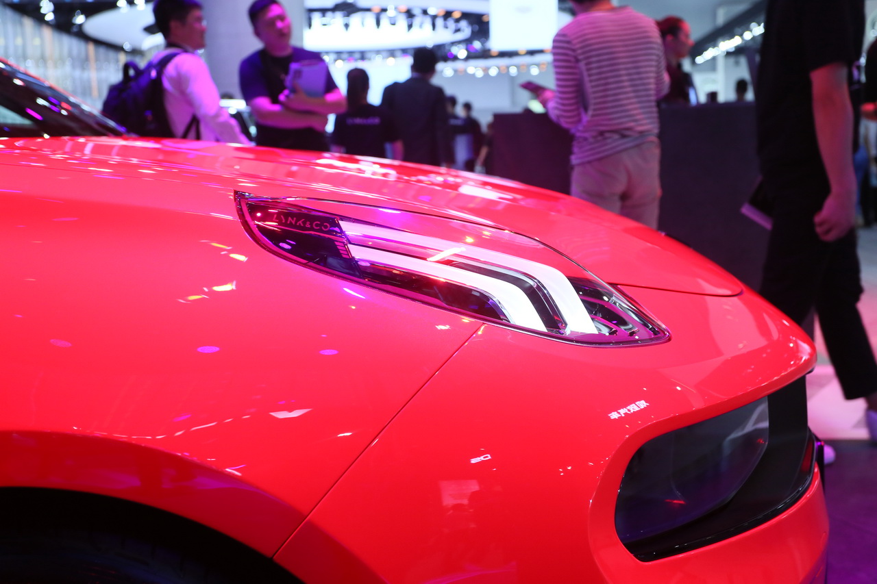 2018广州车展实拍：领克03新能源