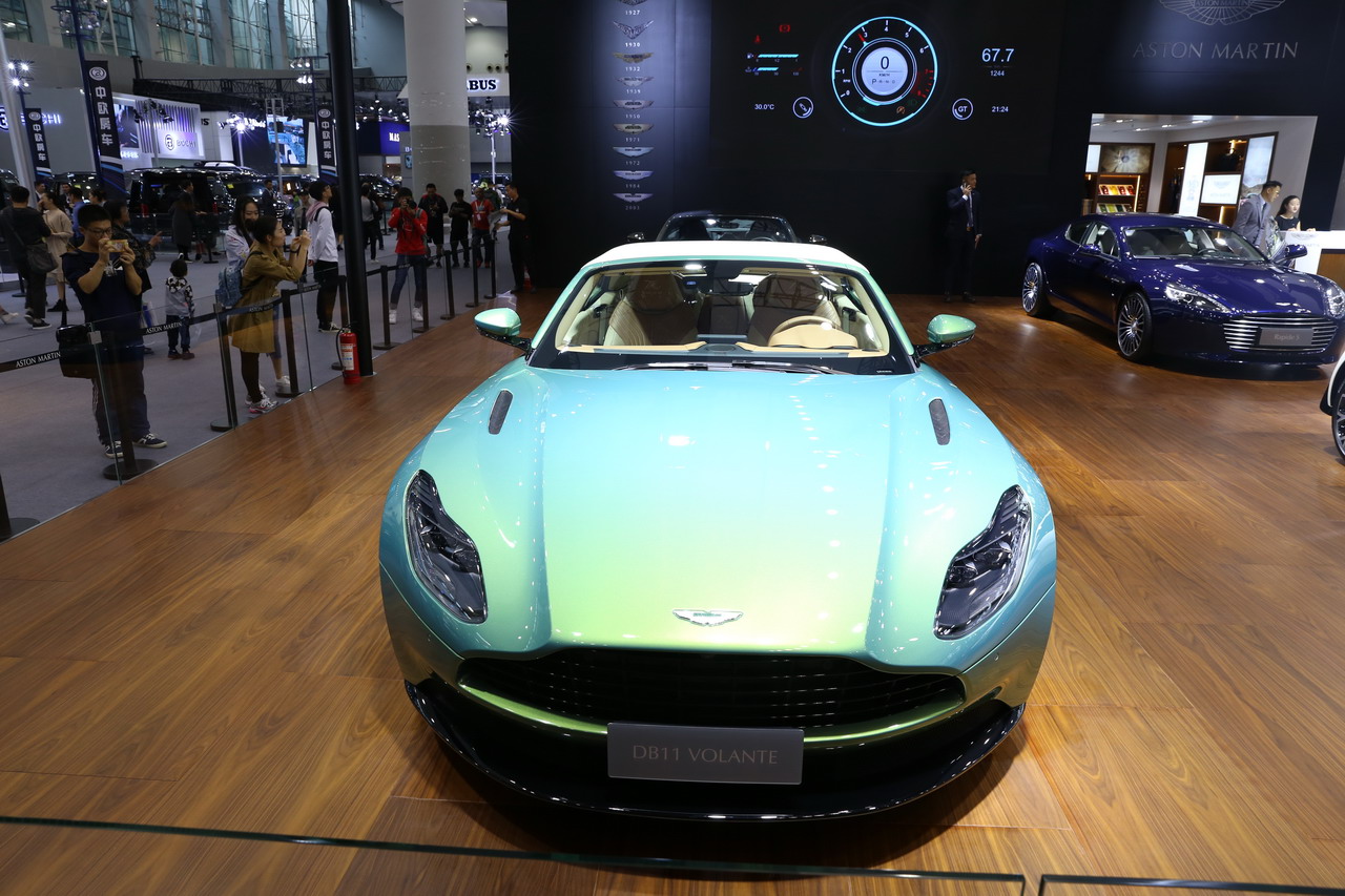 2018广州车展实拍：DB11 Volante 70周年特别版