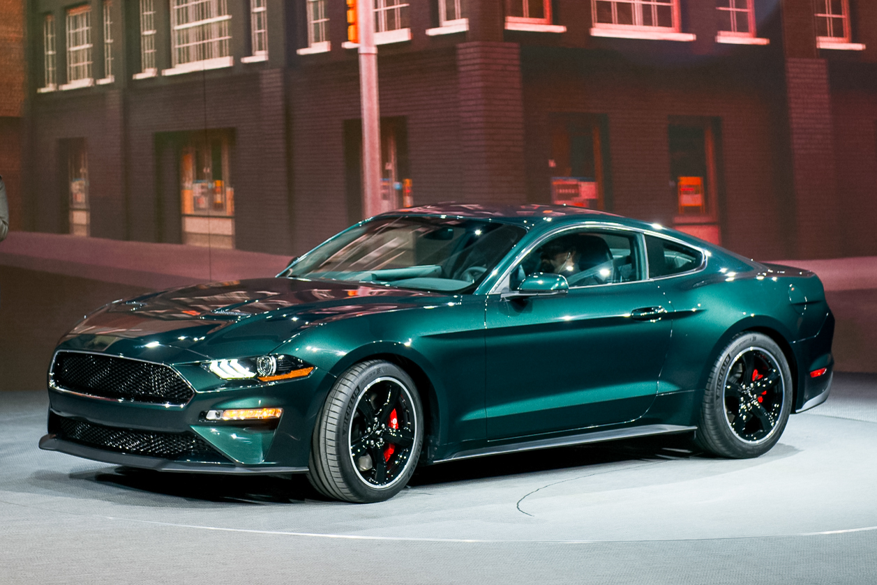 北美车展:mustang bullitt特别版发布 回归经典