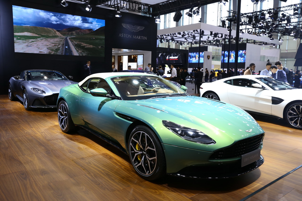 2018广州车展实拍：DB11 Volante 70周年特别版