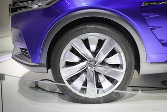 2017广州车展实拍荣威Vision-E概念车 再次让人惊叹