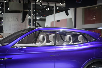 2017广州车展实拍荣威Vision-E概念车 再次让人惊叹