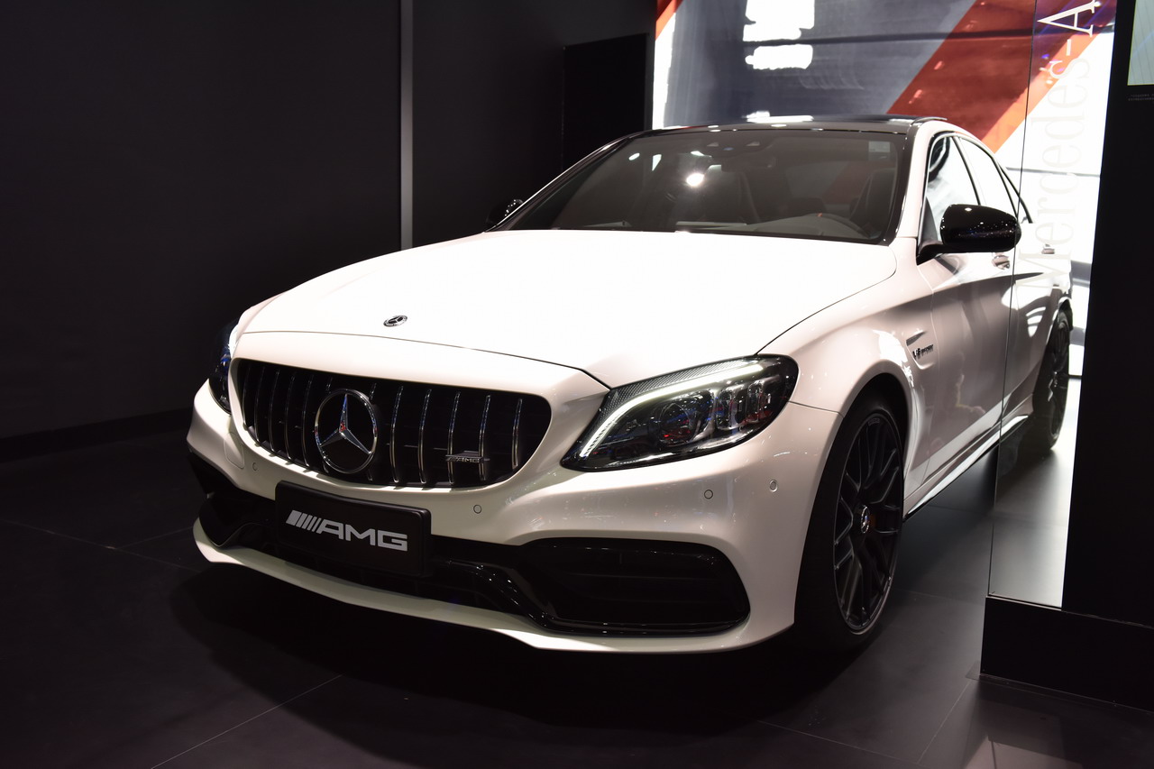 2018广州车展实拍：AMG C63