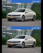 全面升级实力大增 迈腾新旧款实车对比