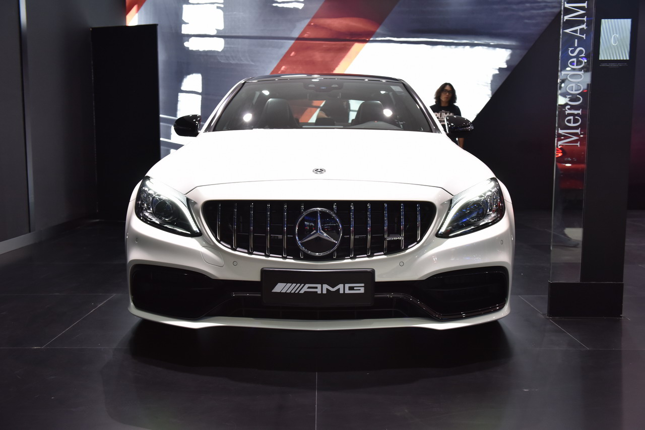 2018广州车展实拍：AMG C63