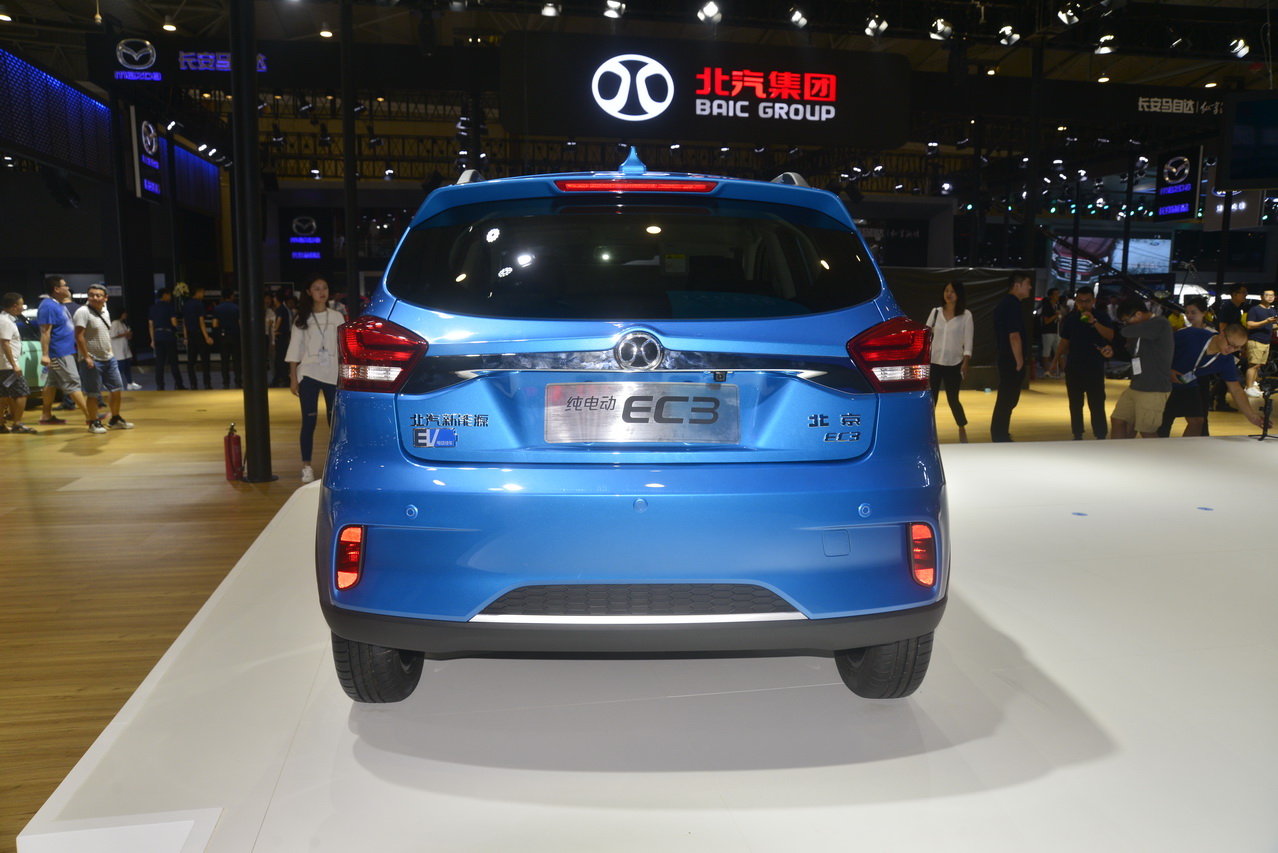 2018成都车展实拍：北汽新能源EC系列