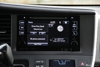 2017款塞纳3.5L自动XLE墨版