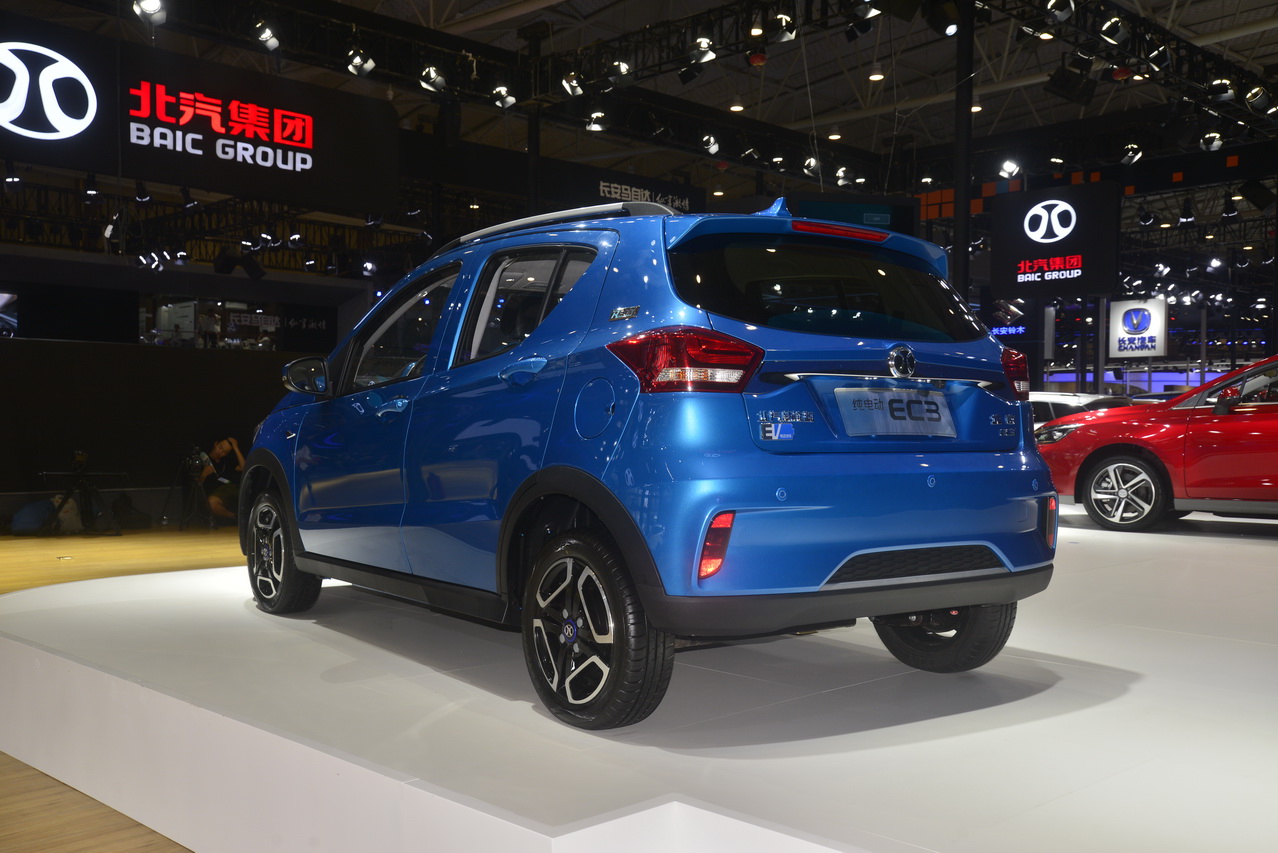 2018成都车展实拍：北汽新能源EC系列