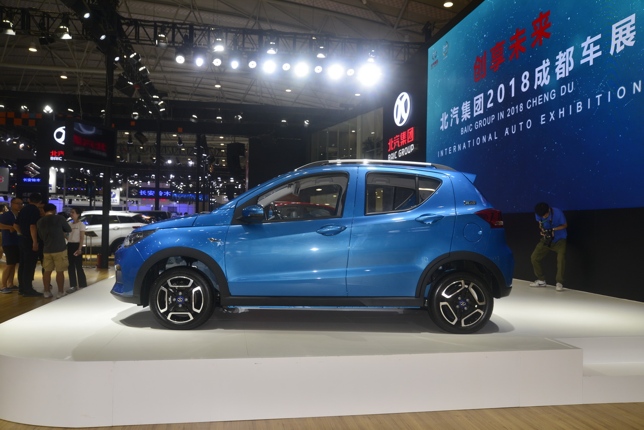 2018成都车展实拍：北汽新能源EC系列