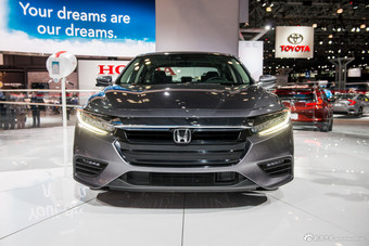 实拍|本田全新INSIGHT量产版 油耗4.24L/100km