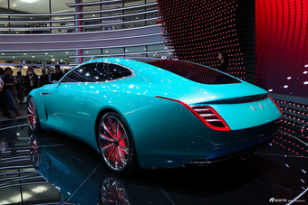 车展实拍|红旗E·境GT概念车 定位于GT跑车