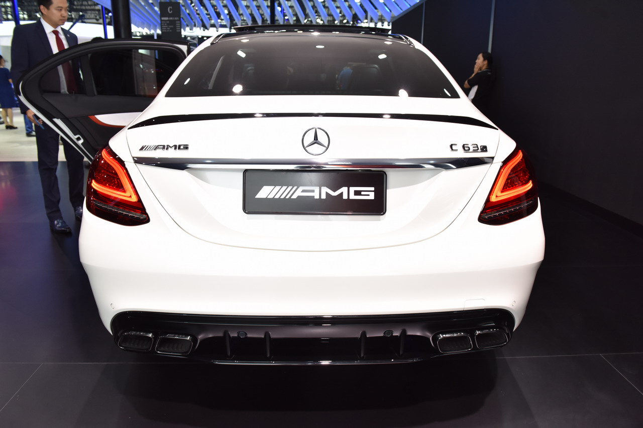 2018广州车展实拍：AMG C63