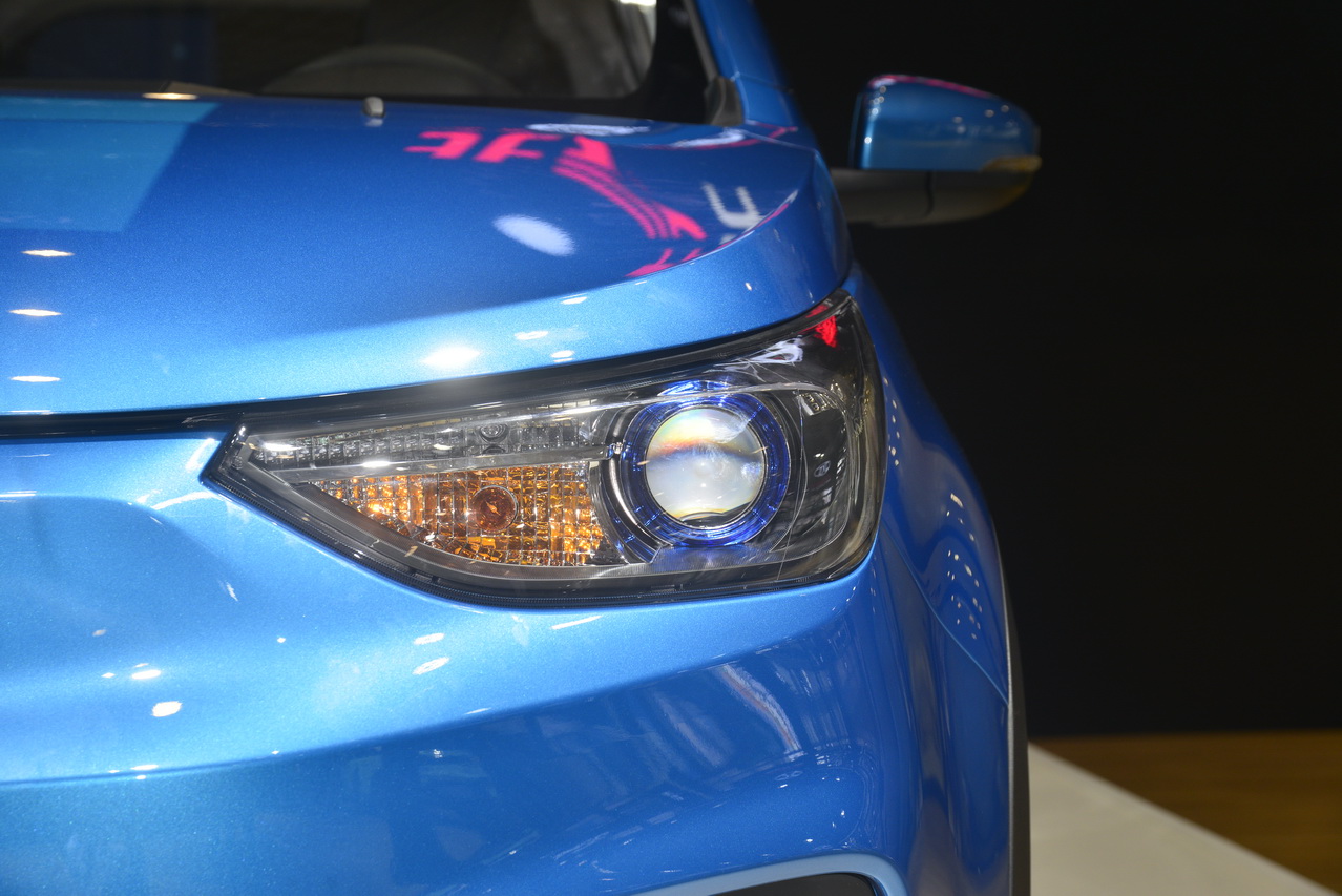 2018成都车展实拍：北汽新能源EC系列