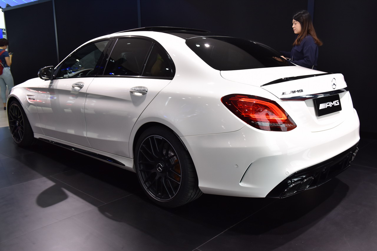 2018广州车展实拍：AMG C63