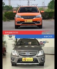针锋相对各有千秋  吉利金刚CROSS对比长安CX20