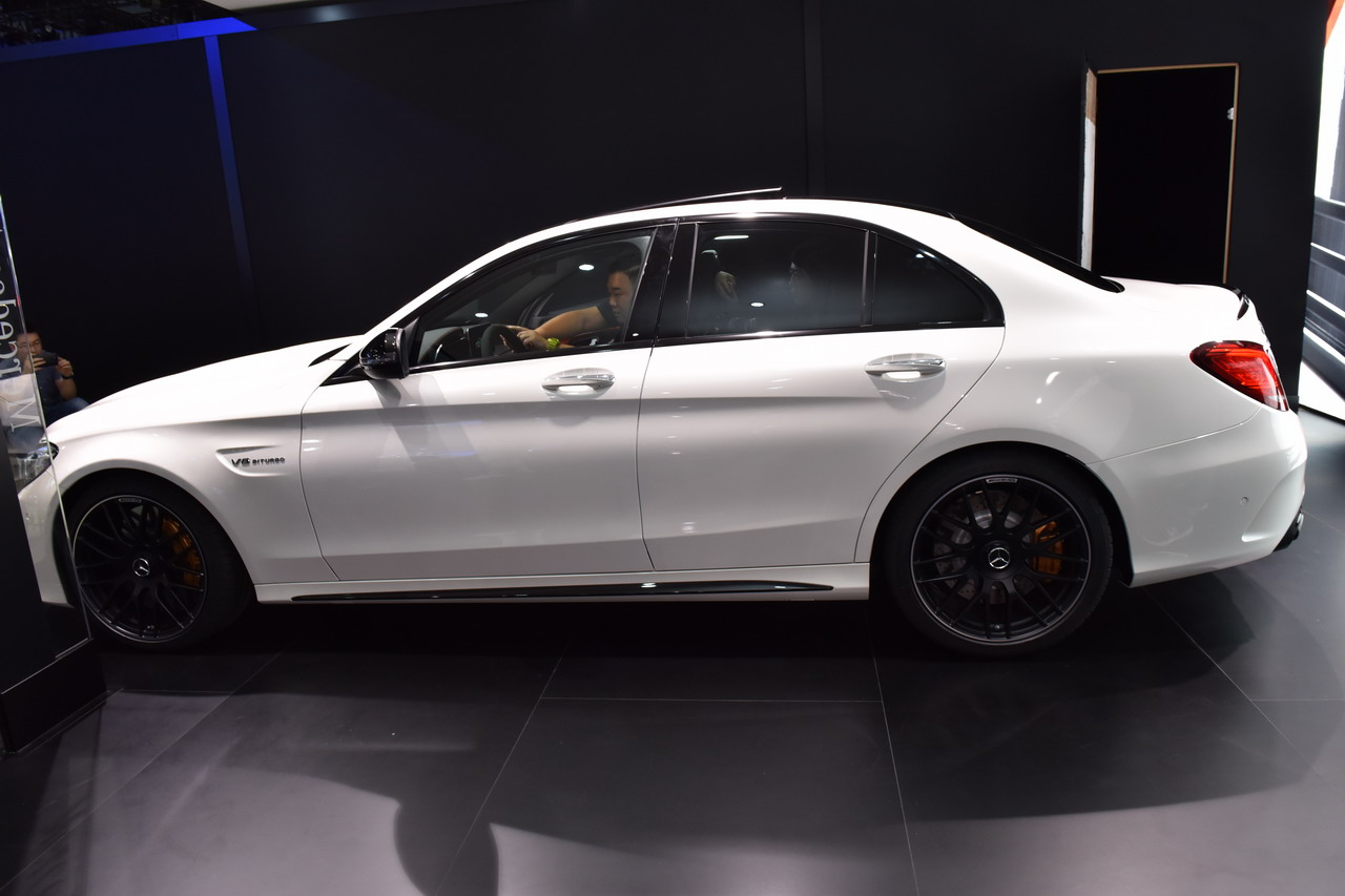 2018广州车展实拍：AMG C63