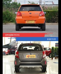 针锋相对各有千秋  吉利金刚CROSS对比长安CX20