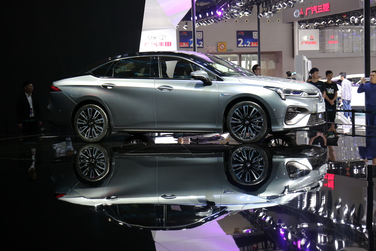 2018广州车展实拍：Aion S新能源