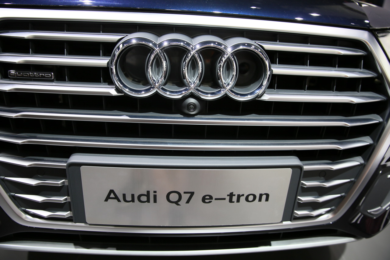 2018广州车展实拍：奥迪Q7 e-tro