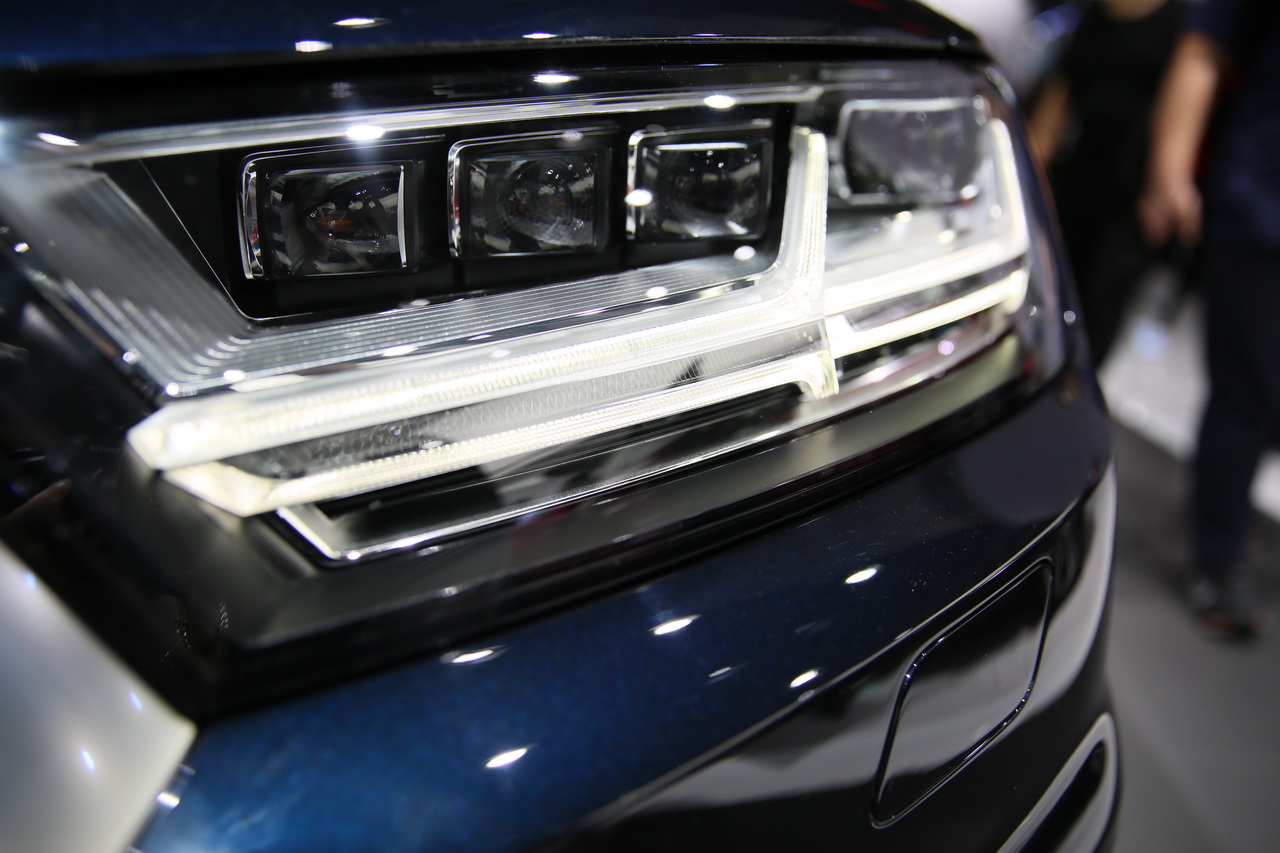 2018广州车展实拍：奥迪Q7 e-tro