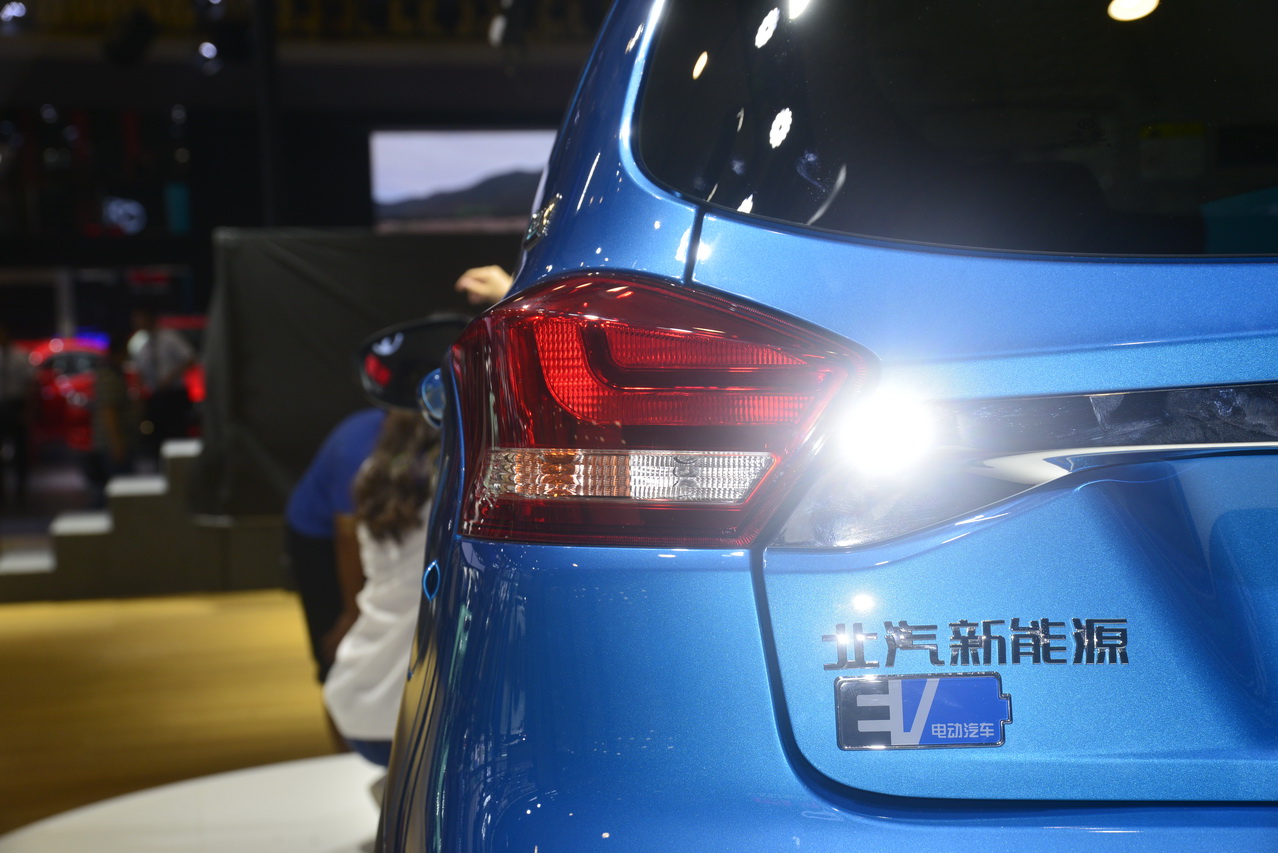 2018成都车展实拍：北汽新能源EC系列