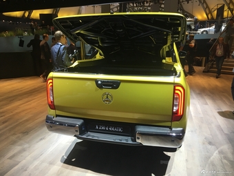 法兰克福车展 实拍奔驰X级皮卡