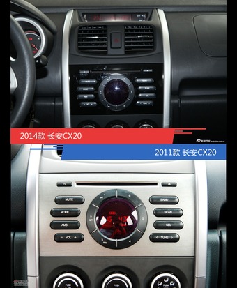 全面升级实力大增 长安CX20新旧款实车对比