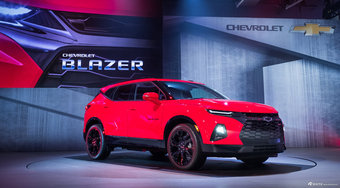 实拍|雪佛兰全新中型SUV Blazer(开拓者)