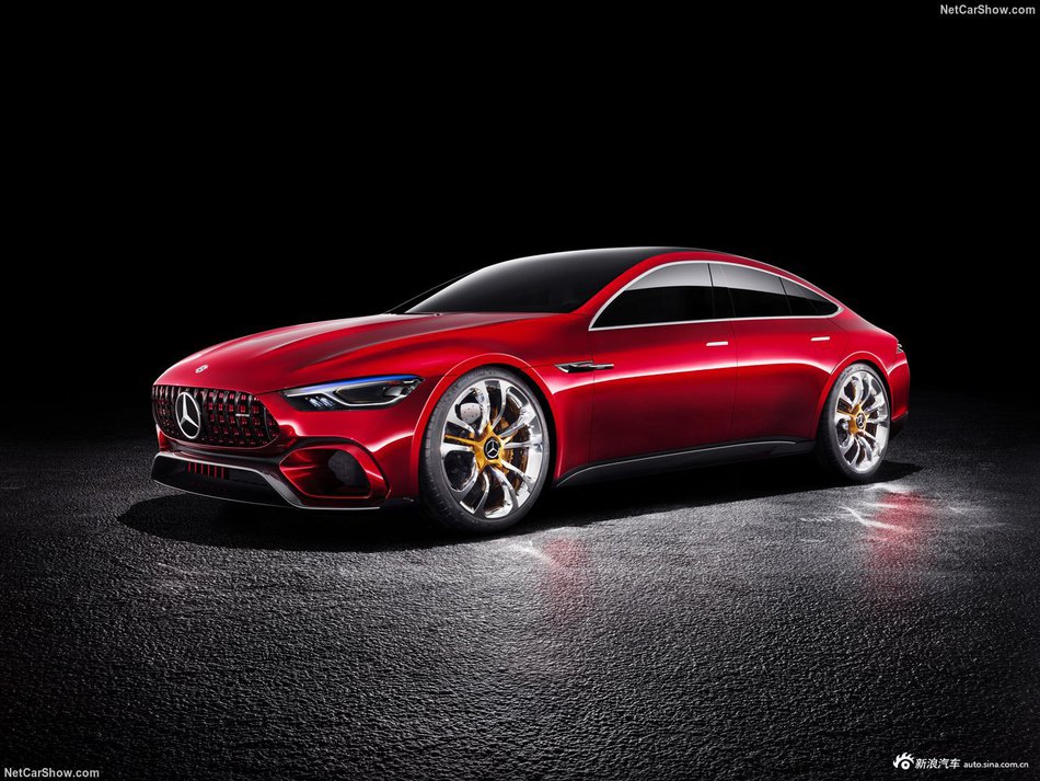 美到没朋友 奔驰AMG GT Concept四门轿跑