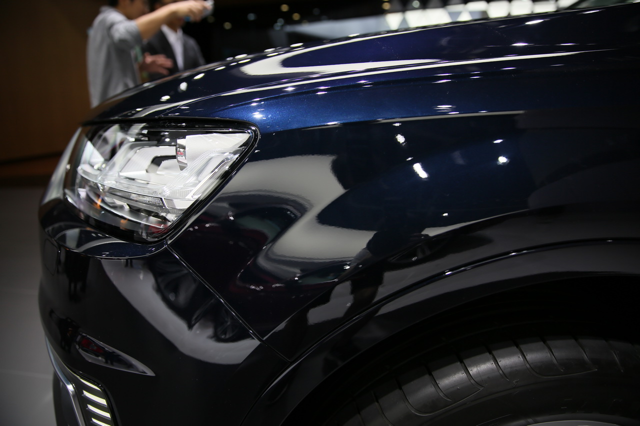 2018广州车展实拍：奥迪Q7 e-tro