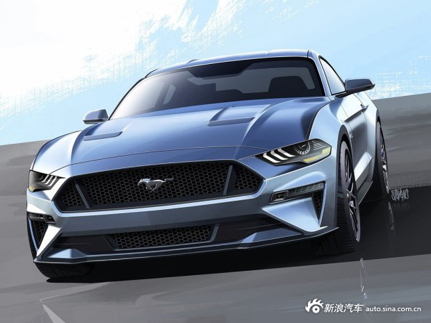 前脸设计突变 福特新款Mustang官图发布