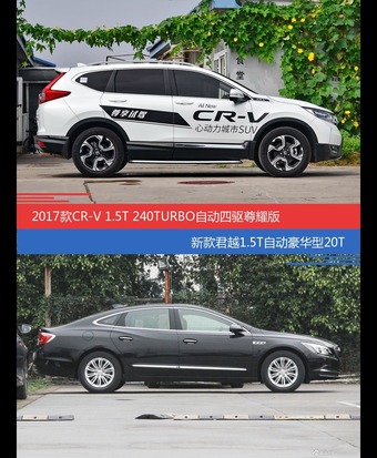 价格相同风格迥异 CR-V与君越选谁更适合