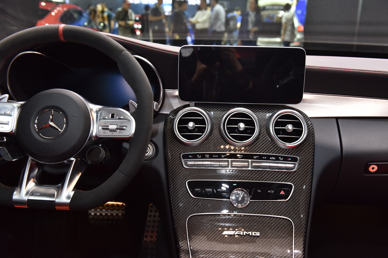 2018广州车展实拍：AMG C63