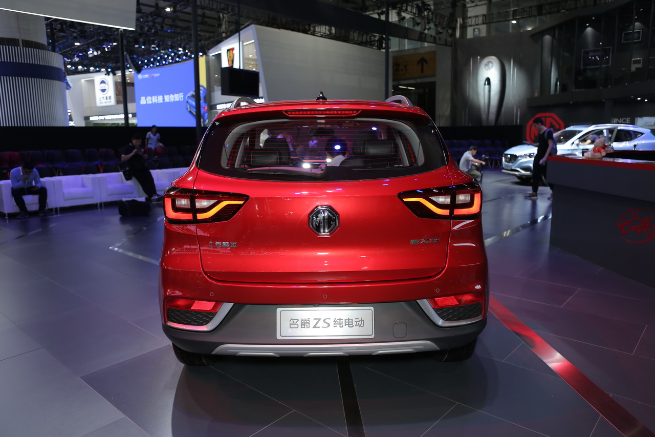 2018广州车展实拍：名爵ZS纯电动