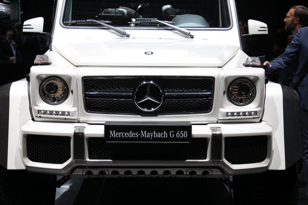 【迈巴赫G级图片】迈巴赫G级高清实拍图 手机新浪汽车
