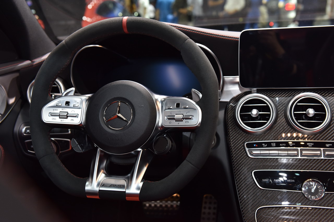 2018广州车展实拍：AMG C63