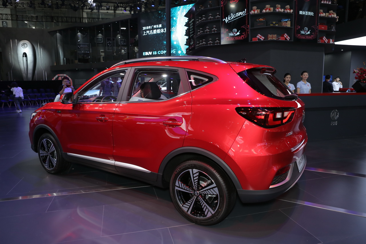 2018广州车展实拍：名爵ZS纯电动