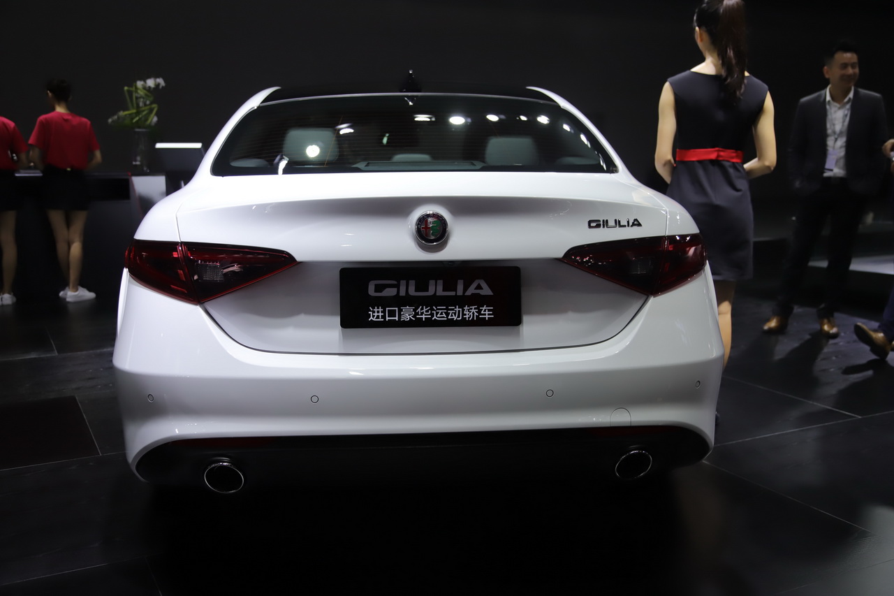 2018广州车展实拍： 阿尔法-罗密欧Giulia