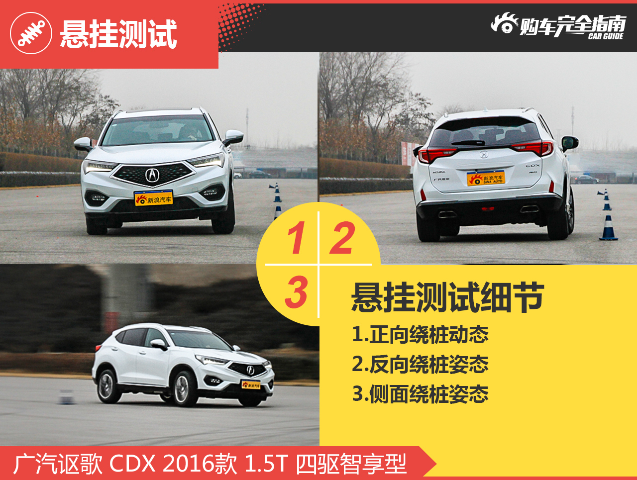 广汽讴歌 CDX 2016款 1.5T 四驱智享型