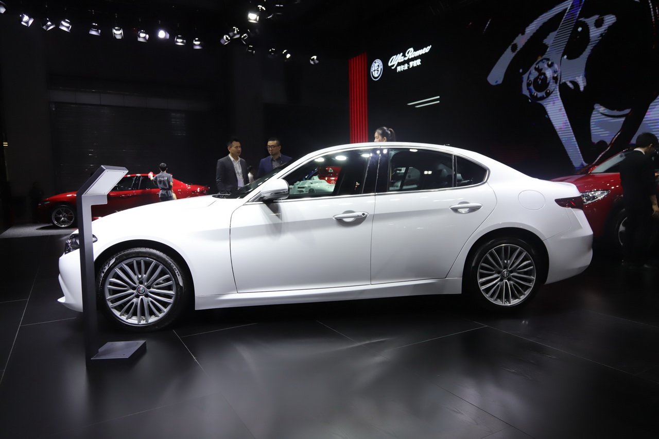 2018广州车展实拍： 阿尔法-罗密欧Giulia