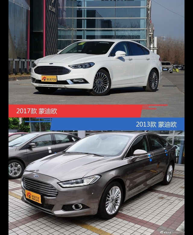 全面升级实力大增 蒙迪欧新旧款实车对比
