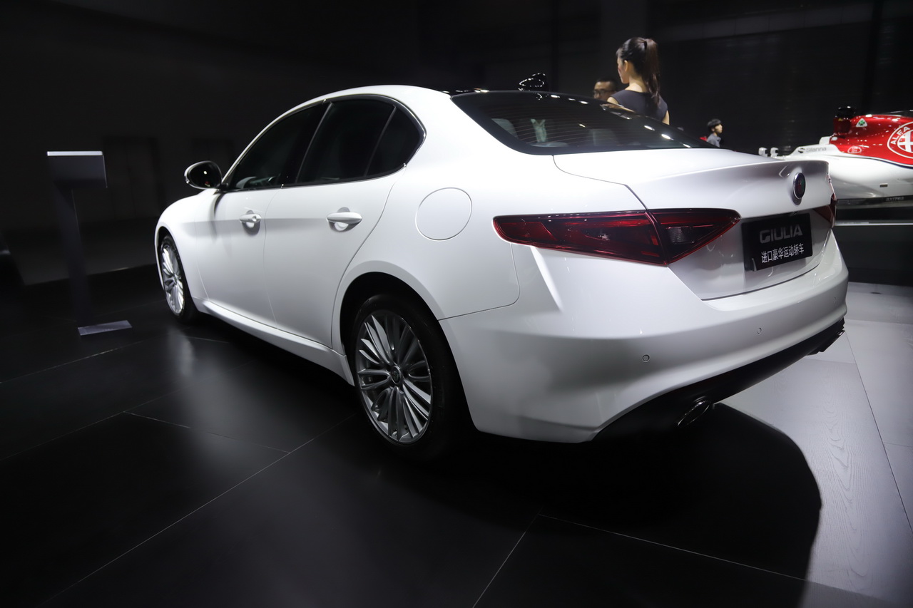 2018广州车展实拍： 阿尔法-罗密欧Giulia