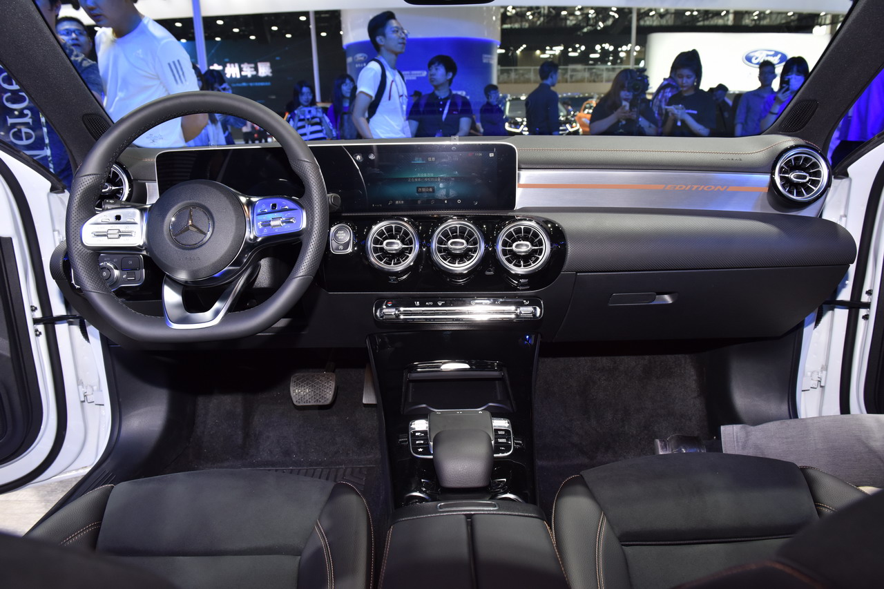 2018广州车展实拍：奔驰A级