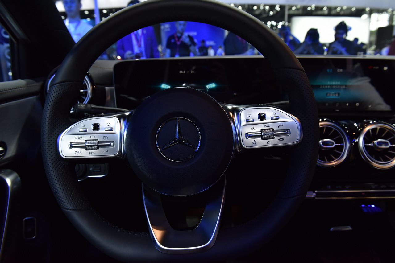 2018广州车展实拍：奔驰A级